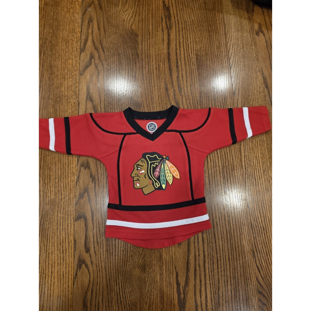 12M Chicago Blackhawks NFL Hockey Jersey Official Infant